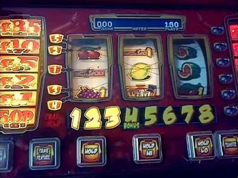 Monopoly Road to Riches fruit machine 50p play .